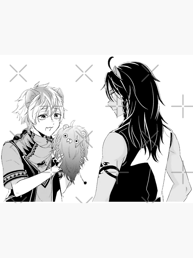 "Leona and Ruggie (Twisted Wonderland)" Poster by trixiestar2 Redbubble