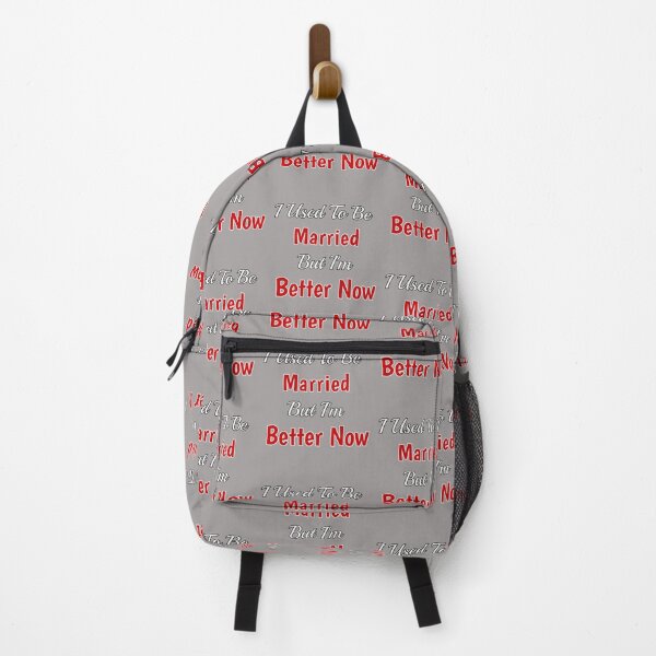 Item preview, I Used To Be Married But I'm Better Now Design designed and sold by Angela Mello.