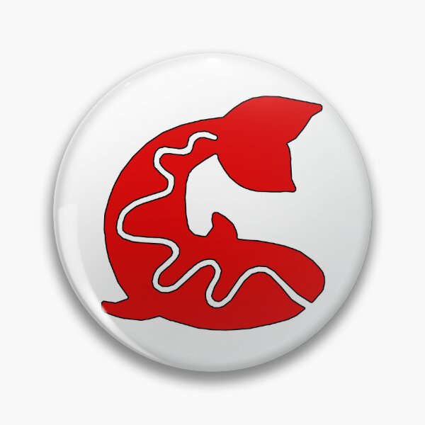 Item preview, Native American Inspired Fish Red designed and sold by Havocgirl.