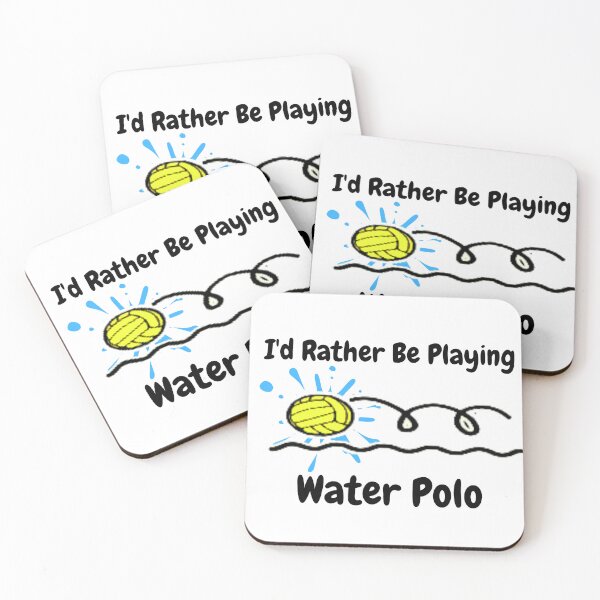 Item preview, Id rather be playing water polo designed and sold by Ayoub bry.