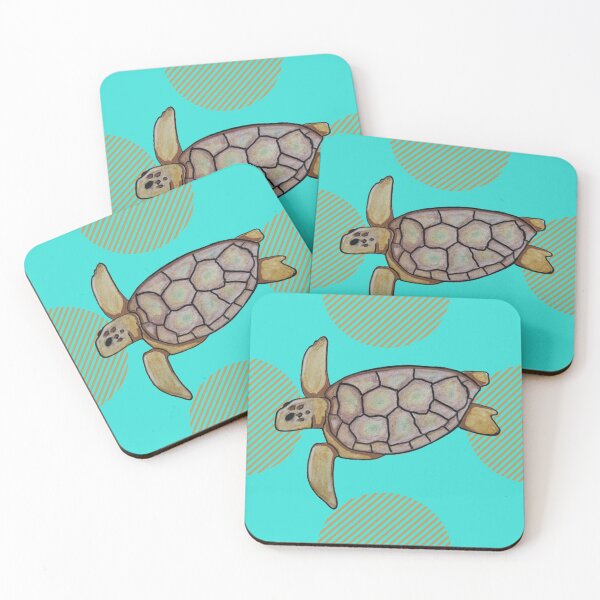 Item preview, Turquoise Turtle designed and sold by Art-y-Son.