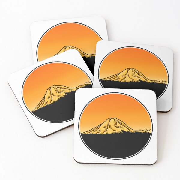 Item preview, Lassen Peak CA at Sunset  designed and sold by Fernheart Designs.