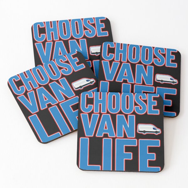 Item preview, Choose Van Life (Blue) designed and sold by Black-Arts.
