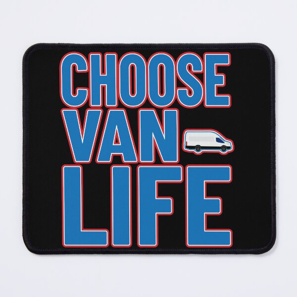 Item preview, Choose Van Life (Blue) designed and sold by Black-Arts.