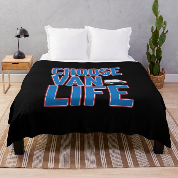 Item preview, Choose Van Life (Blue) designed and sold by Black-Arts.