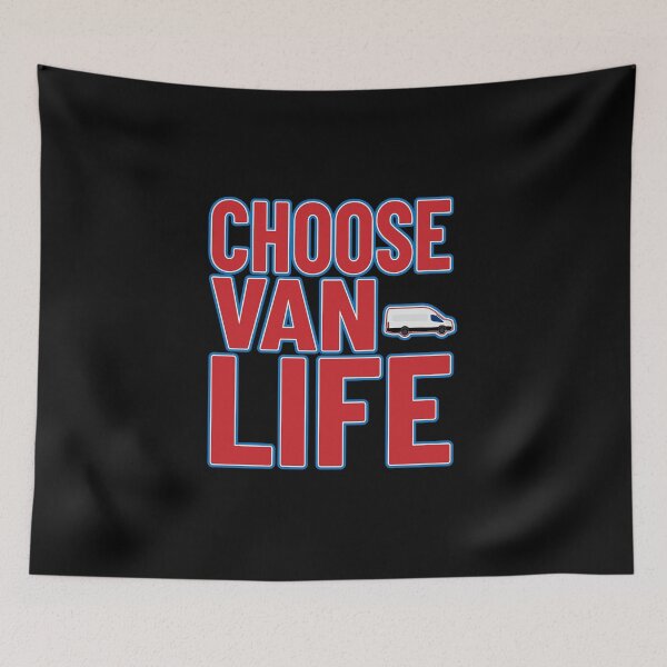 Item preview, Choose Van Life (Red) designed and sold by Black-Arts.
