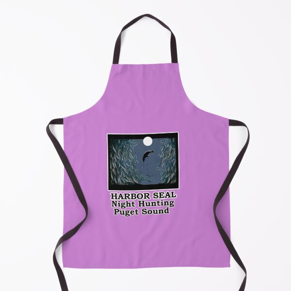 Item preview, HARBOR SEAL FULL MOON HUNTING designed and sold by cgullart.