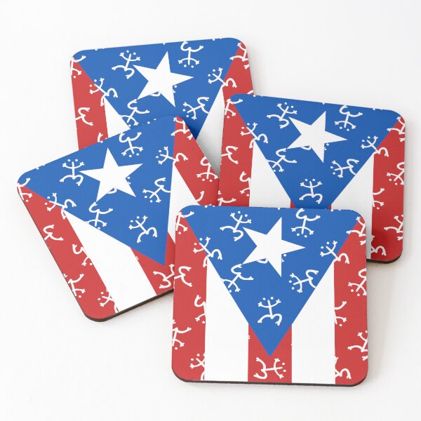 Item preview, Puerto Rico Flag | Coqui Taino designed and sold by Art-y-Son.