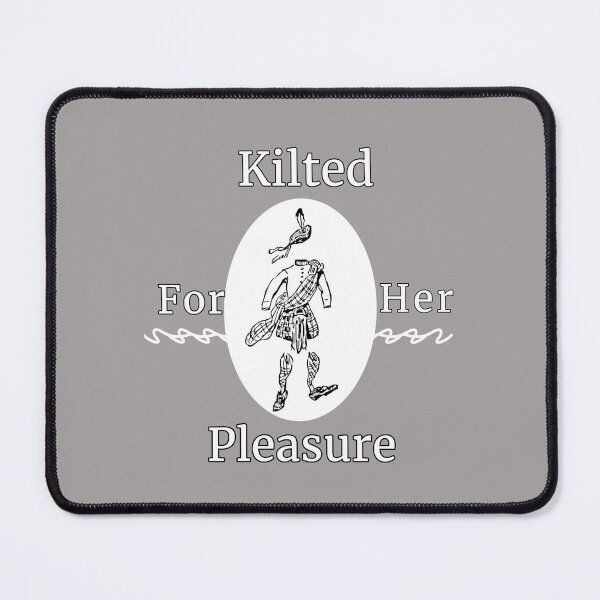 Item preview, Kilted For Her Pleasure Scottish Kilt Design designed and sold by Angela Mello.