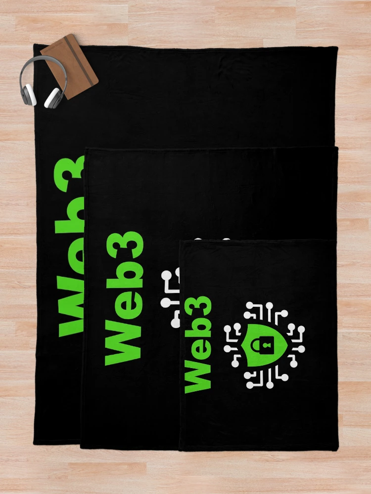 Thumbnail 5 of 6, Throw Blanket, Web3, Web3 Developer, Blockchain Developer, Cryptocurrency, Software Engineer, Computer Science, Fullstack Developer, Programming Humor, Dark designed and sold by Max-Wear.