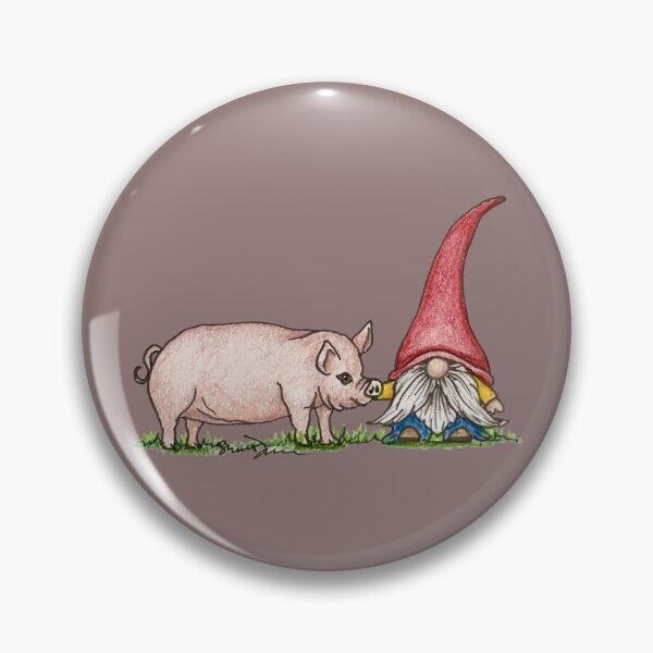 Item preview, Gnome and Pig designed and sold by SarahCD13.