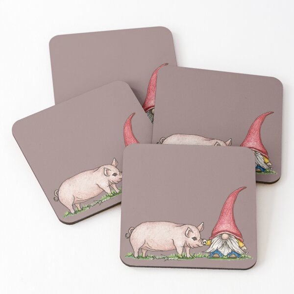 Item preview, Gnome and Pig designed and sold by SarahCD13.