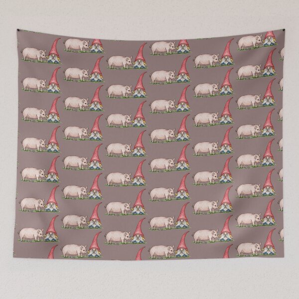 Item preview, Gnome and Pig designed and sold by SarahCD13.