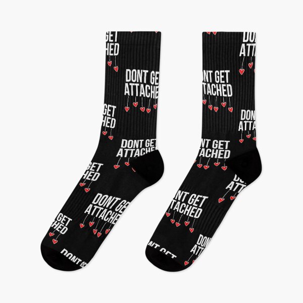 Item preview, Don't Get Attached - Single AF designed and sold by BigMovesHustler.