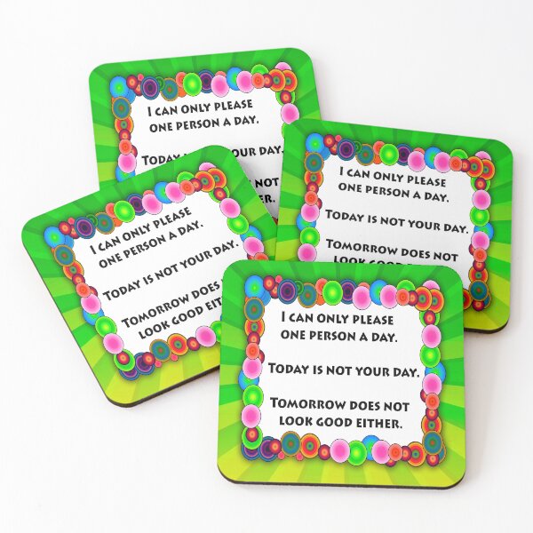 Item preview, I Can Only Please One Person A Day designed and sold by FunWithChemo.