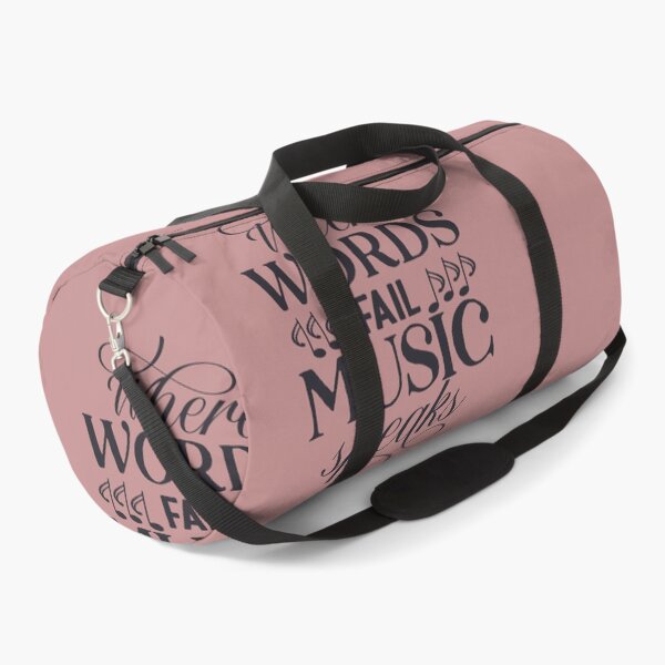 Item preview, Where words fail, music speaks, music lover, music notes designed and sold by CBNetwork.