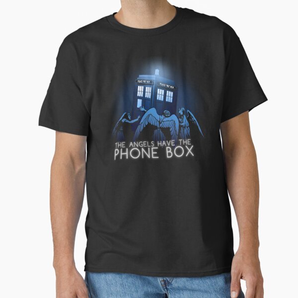 Item preview, The Angels Have the Phone Box   designed and sold by EveryHueDesi.