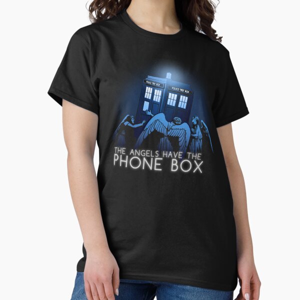 Item preview, The Angels Have the Phone Box   designed and sold by EveryHueDesi.