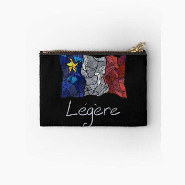 Item preview, Acadian Flag pastel liquid mosaic Légère - Drapeau acadien mosaïque liquide pastel vitrail Légère designed and sold by ColoursOfFrance.