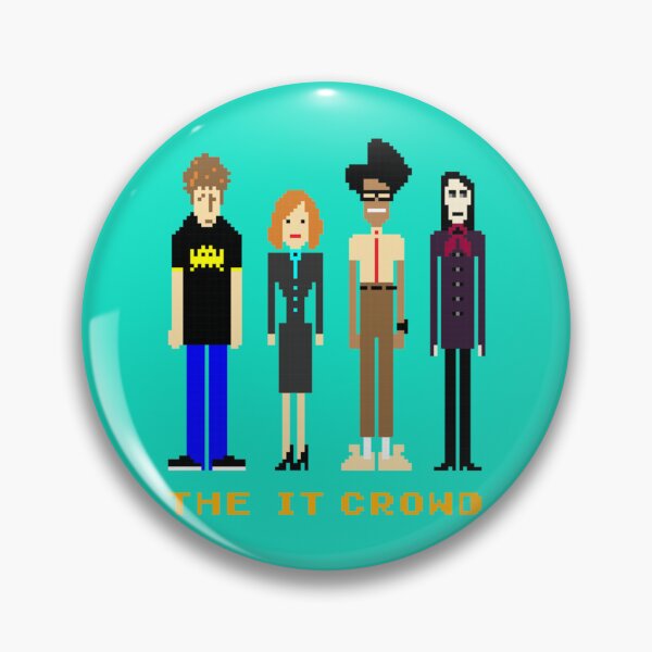 Item preview, The IT Crowd - Pixels   designed and sold by EveryHueDesi.