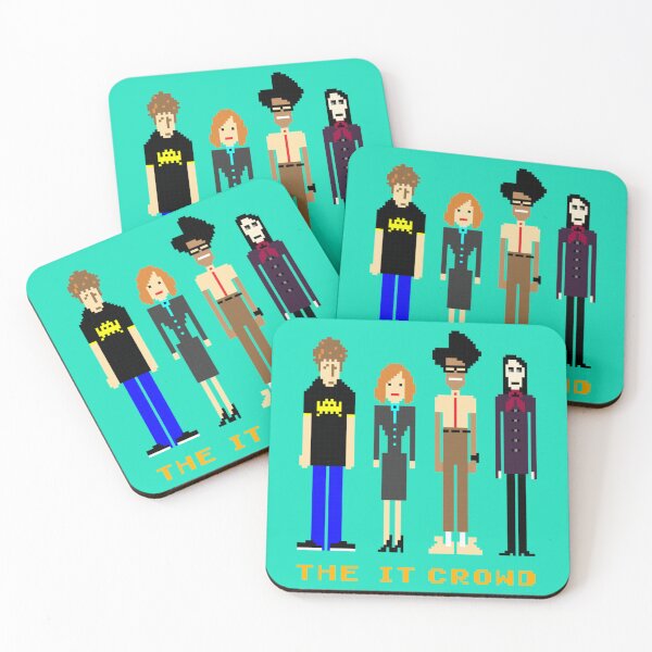 Item preview, The IT Crowd - Pixels   designed and sold by EveryHueDesi.