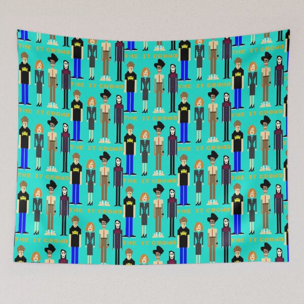 Item preview, The IT Crowd - Pixels   designed and sold by EveryHueDesi.
