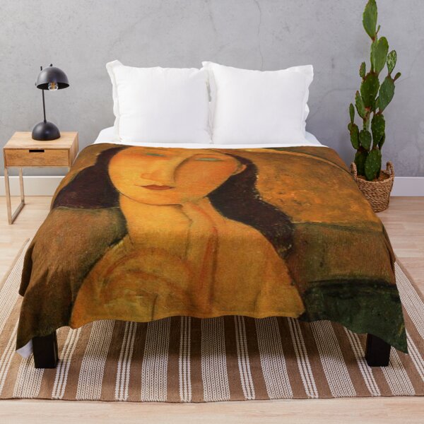 Item preview, Amedeo Modigliani's Jeanne Hebuterne in a Large Hat designed and sold by mosfunky.