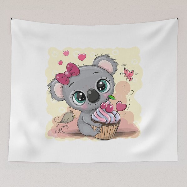 Item preview, Cute Koala Cupcake designed and sold by Arts Paradise.