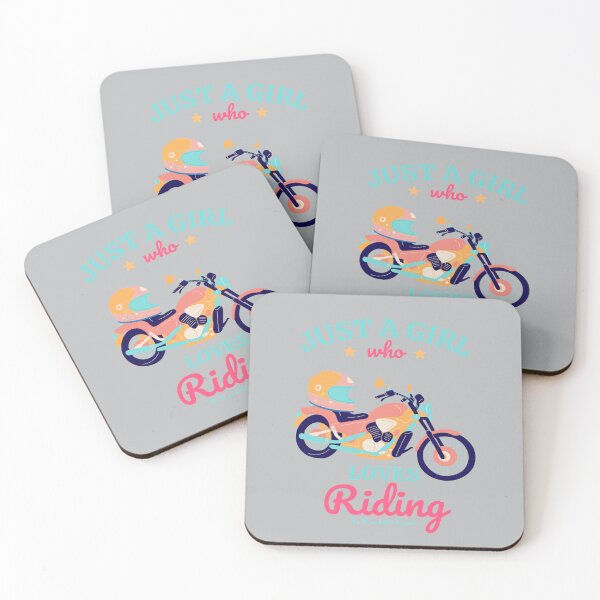 Item preview, Just A Girl Who Loves To Ride designed and sold by TheReporter1.