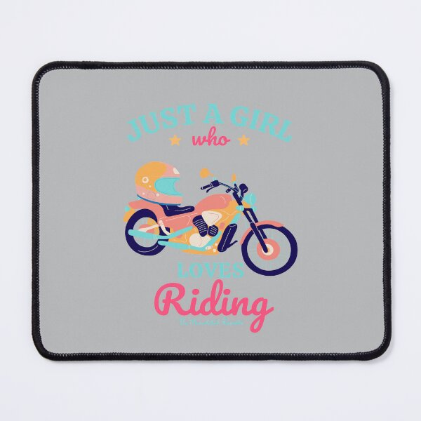 Item preview, Just A Girl Who Loves To Ride designed and sold by TheReporter1.