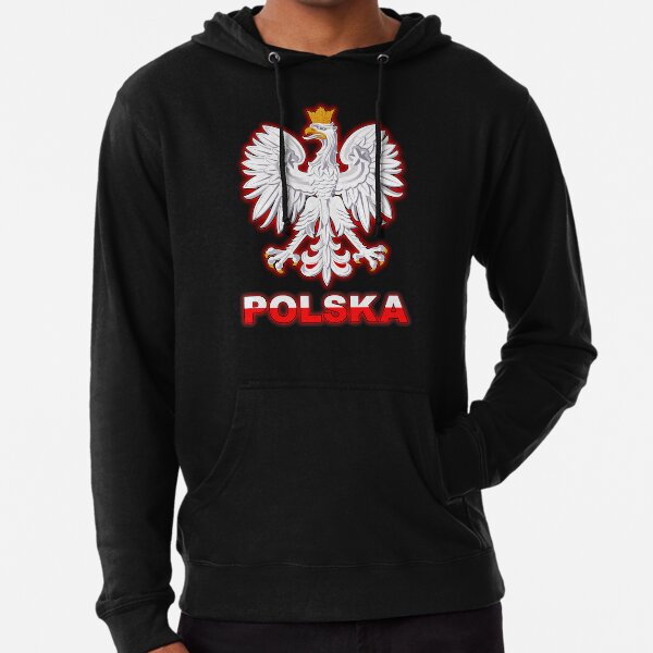 966 Polish Eagle Crest Hoodie Poland National Embroidered Sweatshirt Polska Est 966 Polish Eagle Crest Hoodie Poland National Embroidered Sweatshirt Polska Est