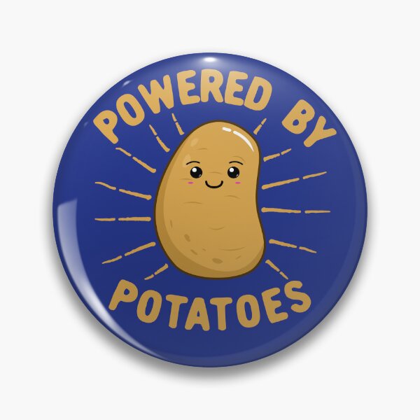 Item preview, Powered By Potatoes designed and sold by Kawaiindoodle.