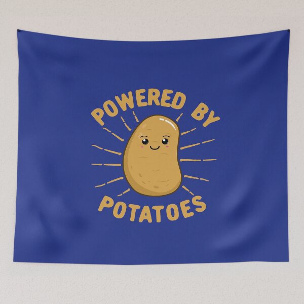 Item preview, Powered By Potatoes designed and sold by Kawaiindoodle.