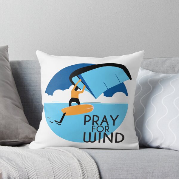Item preview, Pray for Wind - Blue Version designed and sold by SportandWind.