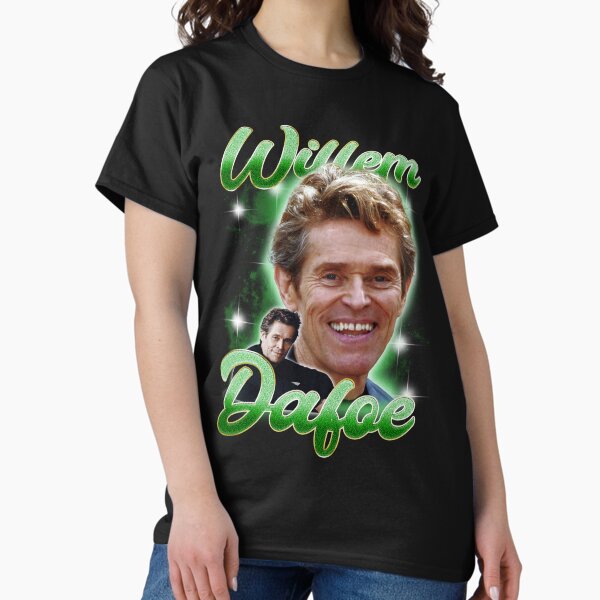 Vista previa del artículo con la obra «Willem Dafoe (diseño pirata vintage de los 90) », diseñado y vendido por pringle boy.