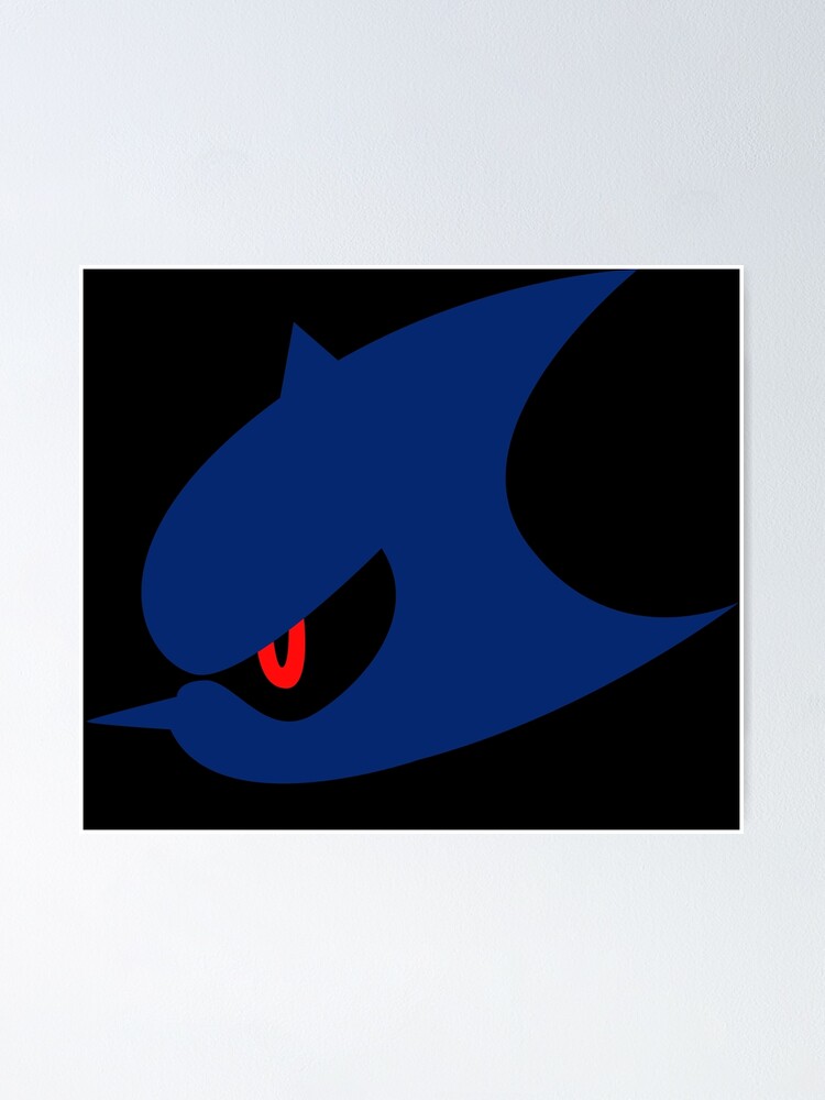 Metal Sonic icon Sticker for Sale by DanielCostaart