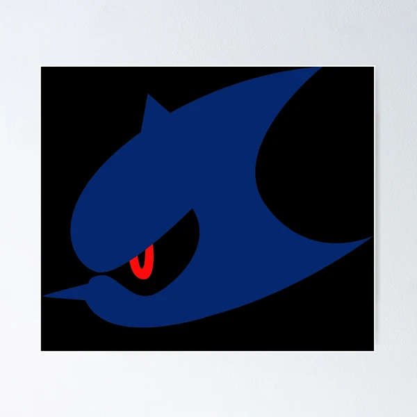 Neo Metal Sonic icon Poster for Sale by DanielCostaart