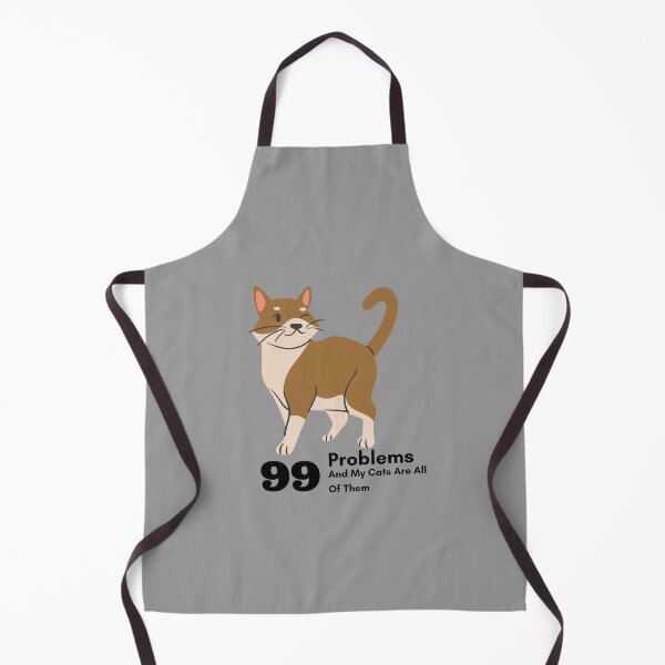 Item preview, 99 Problems and My Cats are All of Them designed and sold by ArtAndTell.
