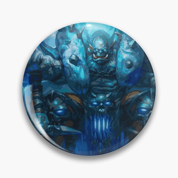 Item preview, Orc Death Knight designed and sold by STICKERSAUCE.
