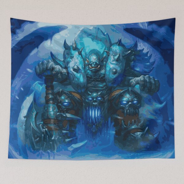 Item preview, Orc Death Knight designed and sold by STICKERSAUCE.
