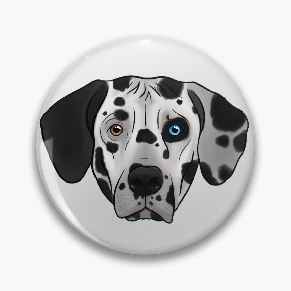 Item preview, dalmatian head designed and sold by Carlos-art-shop.