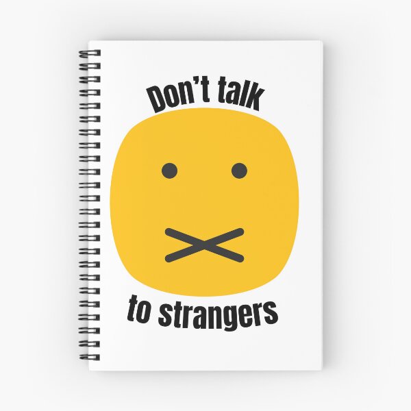 Item preview, Don’t talk to strangers designed and sold by Tanuja Sharma.
