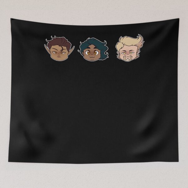 Item preview, Main Trio Chibis Classic designed and sold by AnthonyKwan.