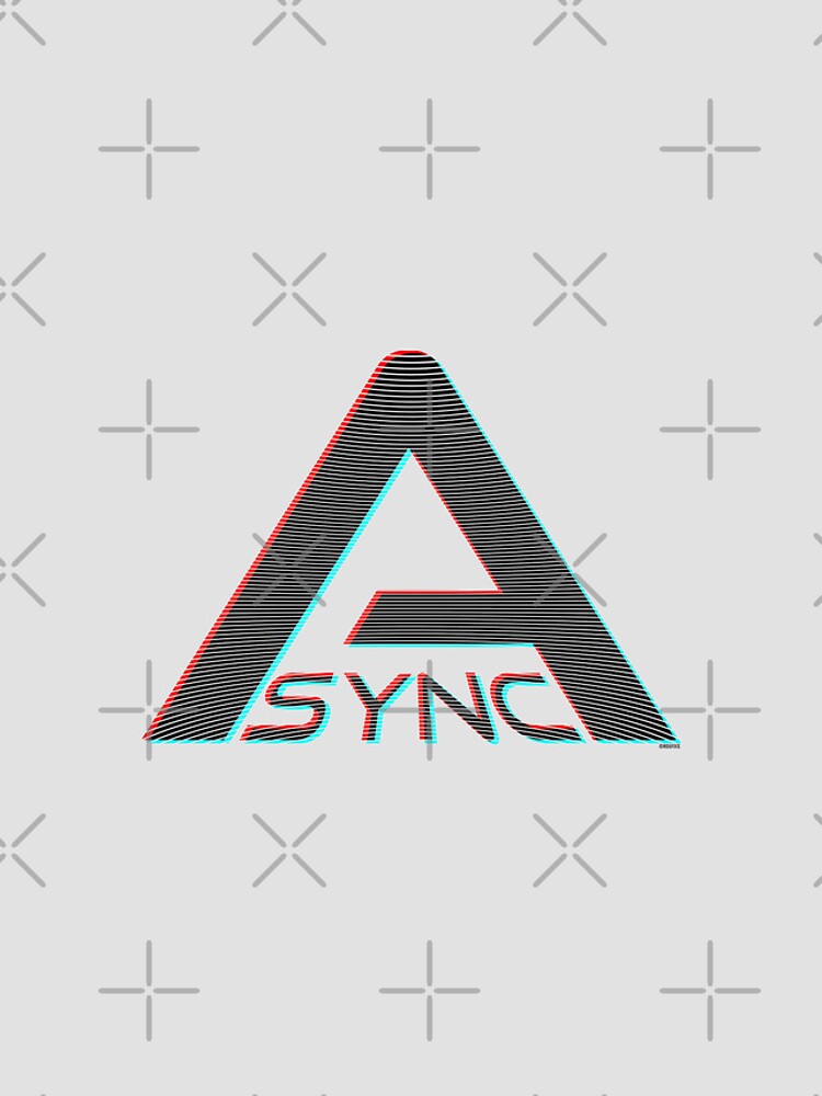 Thumbnail 4 of 4, iPhone Case, A-SyNC (3D Scanlines) [Roufxis-Rb] designed and sold by RoufXis.