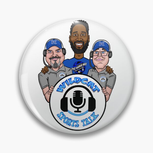 Item preview, Wildcats Sports Talk designed and sold by GreatScottsArt.