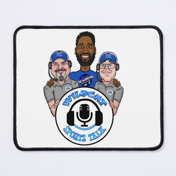 Item preview, Wildcats Sports Talk designed and sold by GreatScottsArt.
