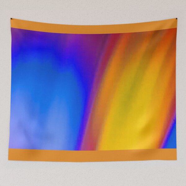 Item preview, Abstract colorblock, Yellow Blue Red Purple lights designed and sold by Nostrathomas66.
