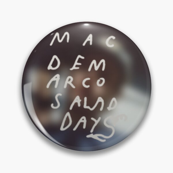 Item preview, Mac Demarco Salad Days Album Logo Font Sticker designed and sold by Katie  Regan.