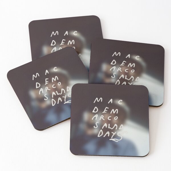 Item preview, Mac Demarco Salad Days Album Logo Font Sticker designed and sold by Katie  Regan.