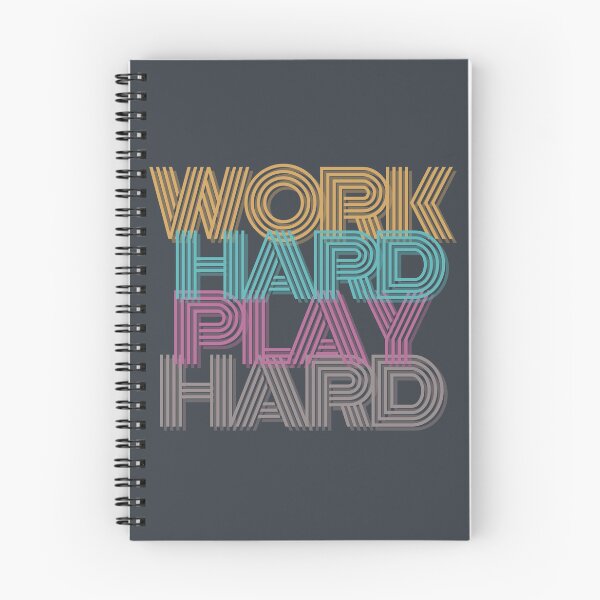 Item preview, Work Hard Play Hard designed and sold by wintklc.